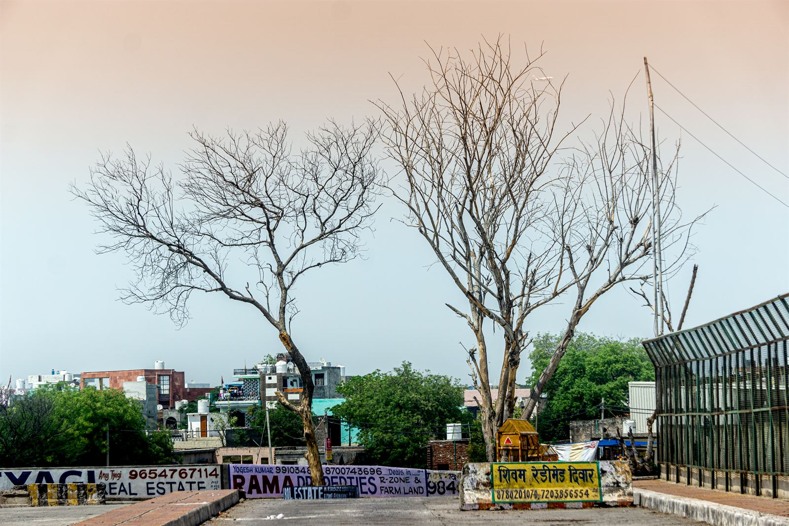 Suburban Contrast & Smog