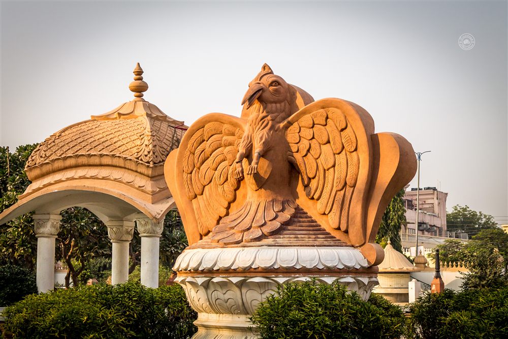 Garuda on Lotus